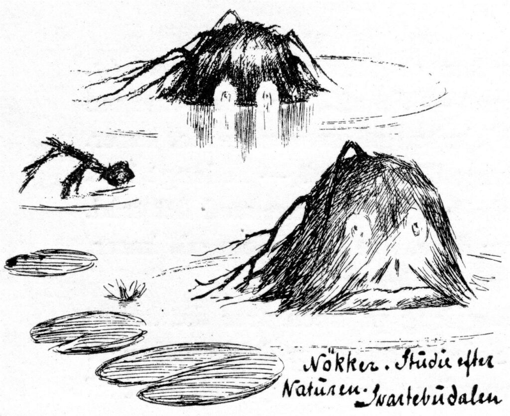 Noekker - Theodor Severin Kittelsen Tablo