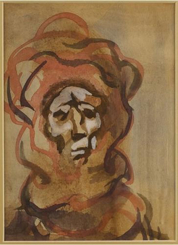 Nomads, Portrait of a Woman (1940) – Abidin Dino Tablo