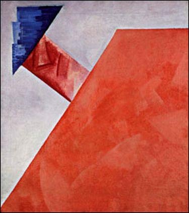 Non objective Composition (1917) - Olga Rozanova Tablo