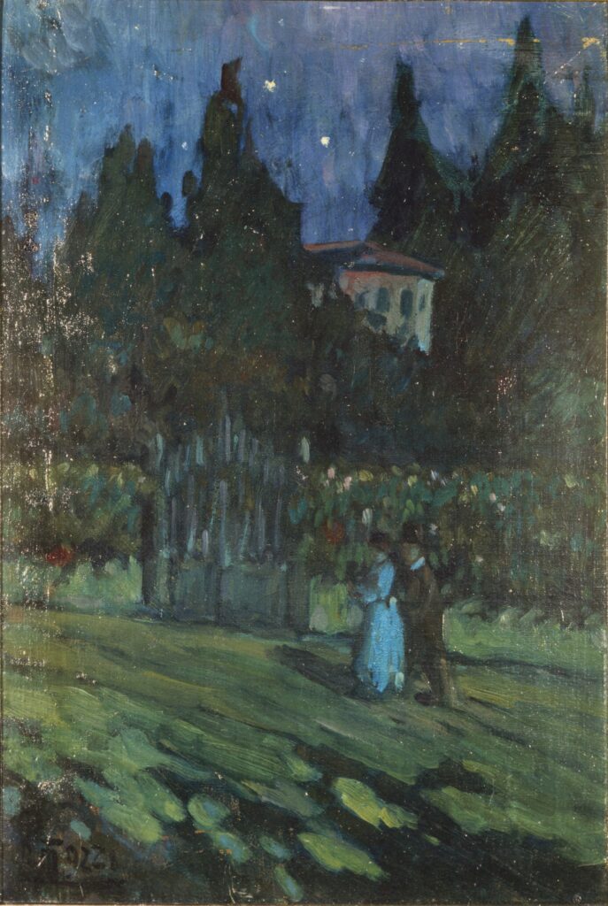Notturno a Suna (1918) - Mario Tozzi Tablo