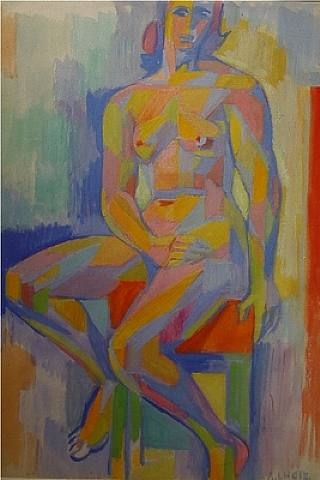 Nu Assis (1948) - André Lhote Tablo
