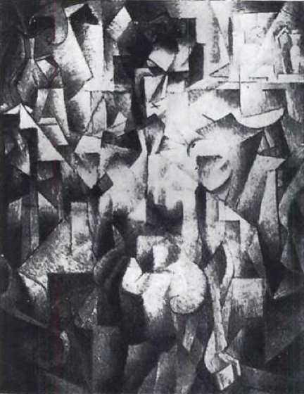 Nu à la cheminée (1910) - Jean Metzinger Tablo