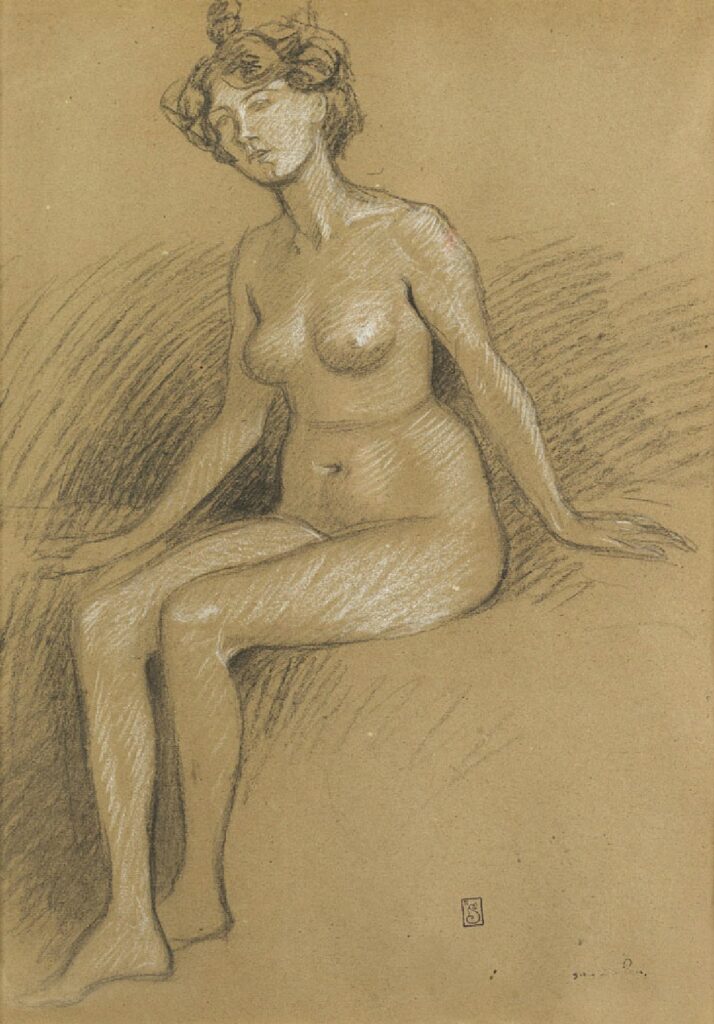 Nu - Théophile Steinlen Tablo