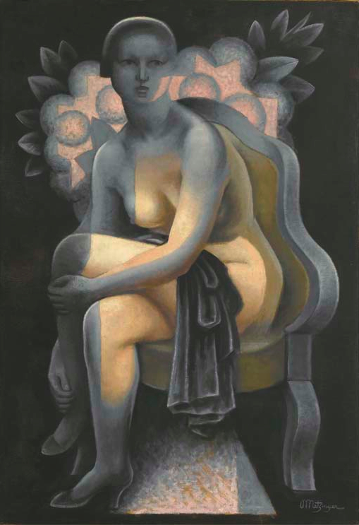 Nu aux Hortensias (1935) - Jean Metzinger Tablo
