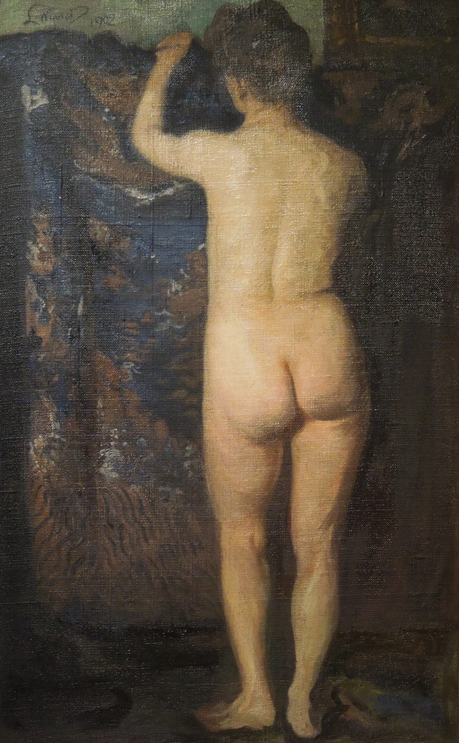 Nude (1902) - Leon Wyczółkowski Tablo