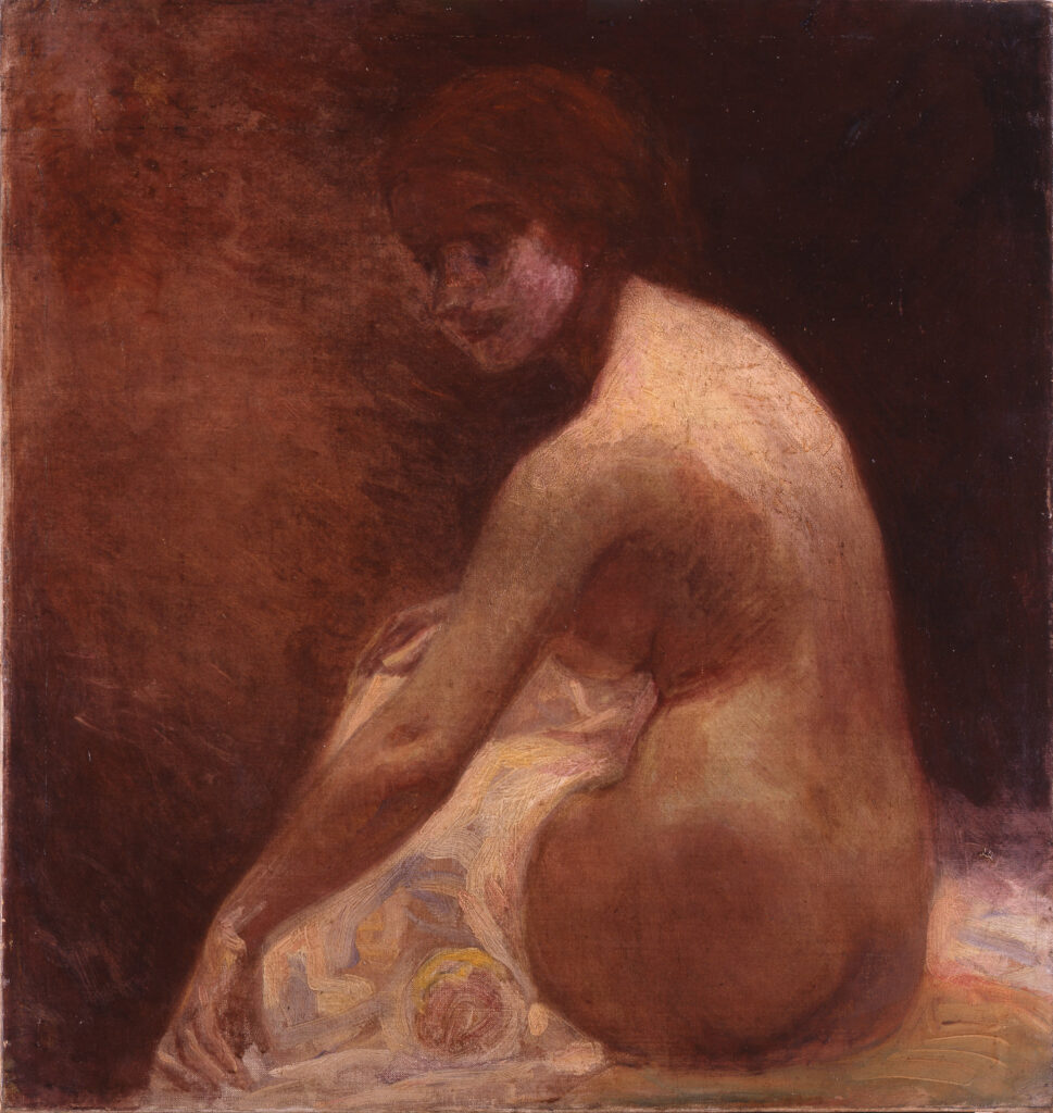 Nude (1906) - Fujishima Takeji Tablo