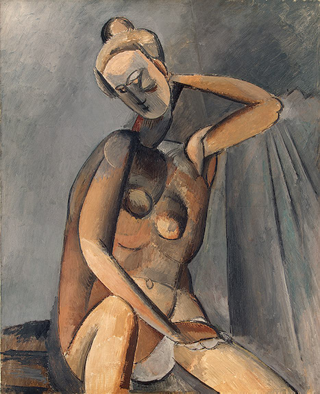 Nude (1909) - Pablo Picasso Tablo