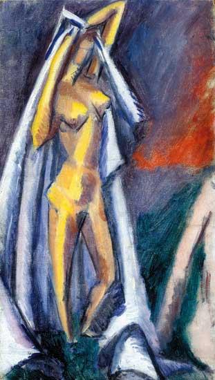 Nude (1910) - Lajos Tihanyi Tablo