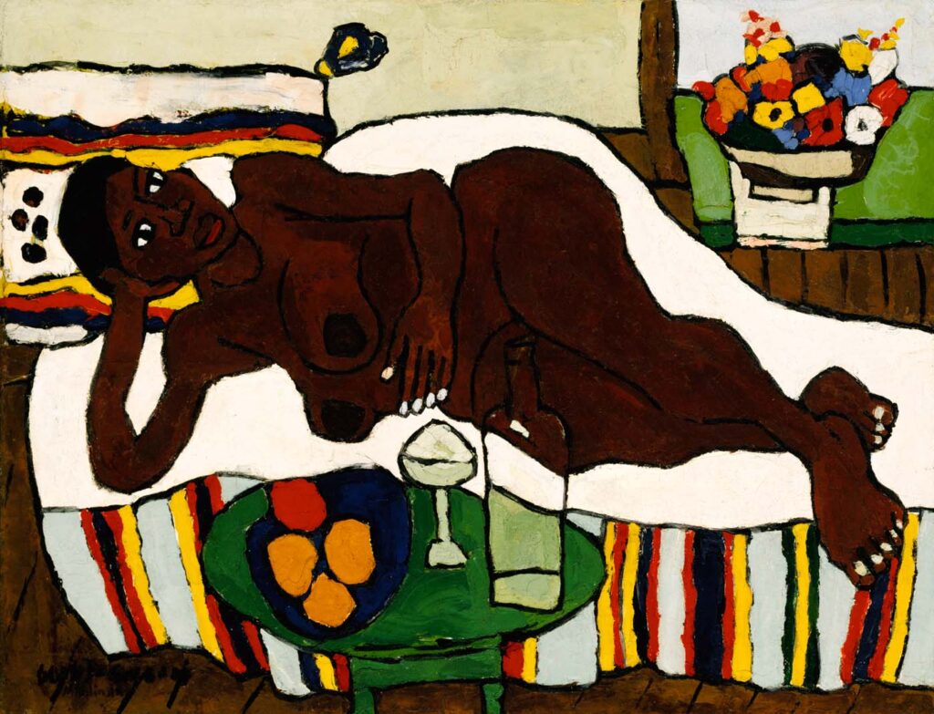Nude (1939) - William H. Johnson Tablo