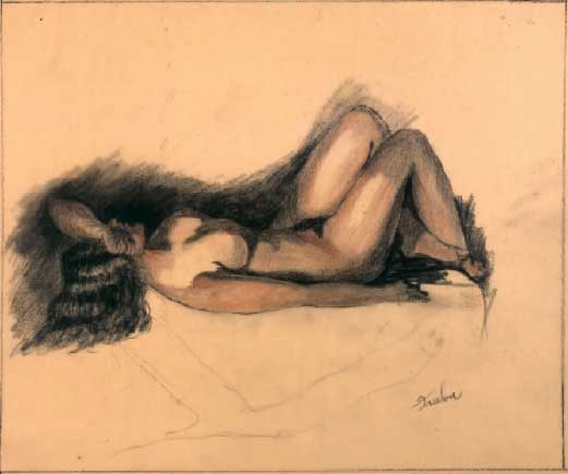 Nude – Allan Randall Freelon Tablo