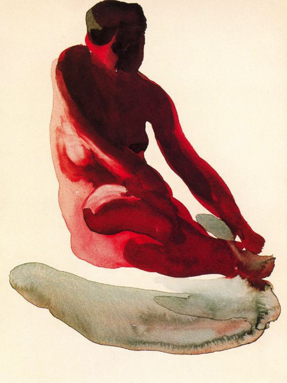 Nude Series - Georgia O'Keeffe Tablo