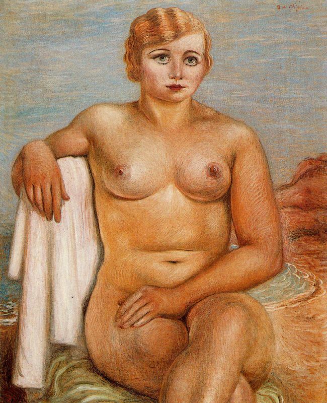 Nude Woman (1922) – Giorgio de Chirico Tablo