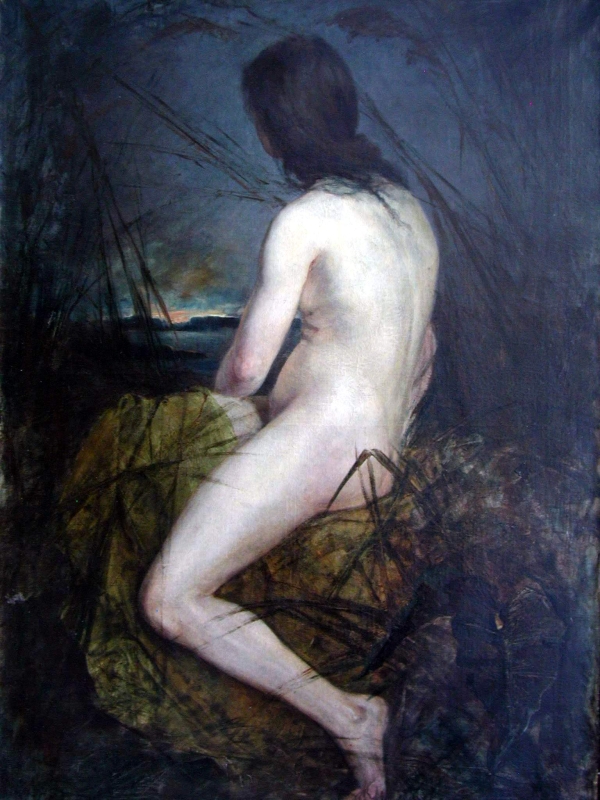 Nude in the Reeds – Wilhelm Kotarbinski Tablo
