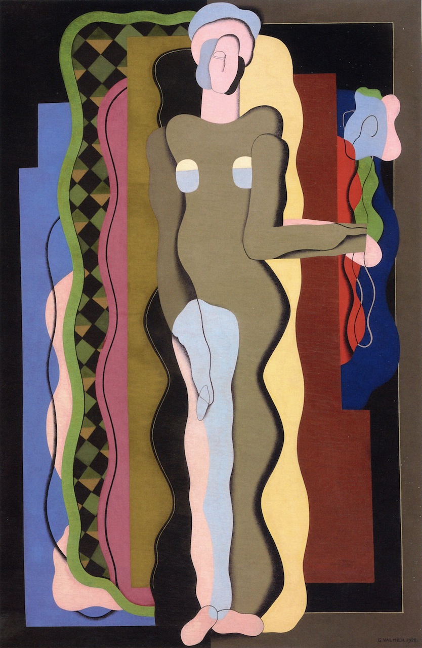 Nude with a Flower (1928) - Georges Valmier Tablo