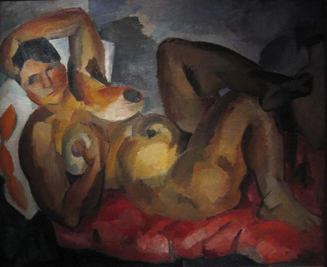 Nude, Crimea (1916) – Robert Falk Tablo