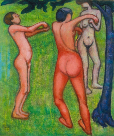 Nudes (1907) - Lajos Tihanyi Tablo