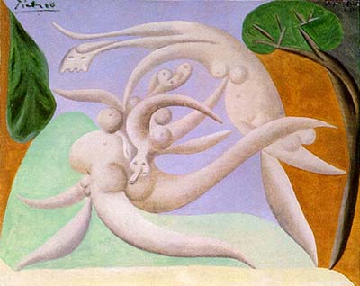 Nudes (1934) - Pablo Picasso Tablo