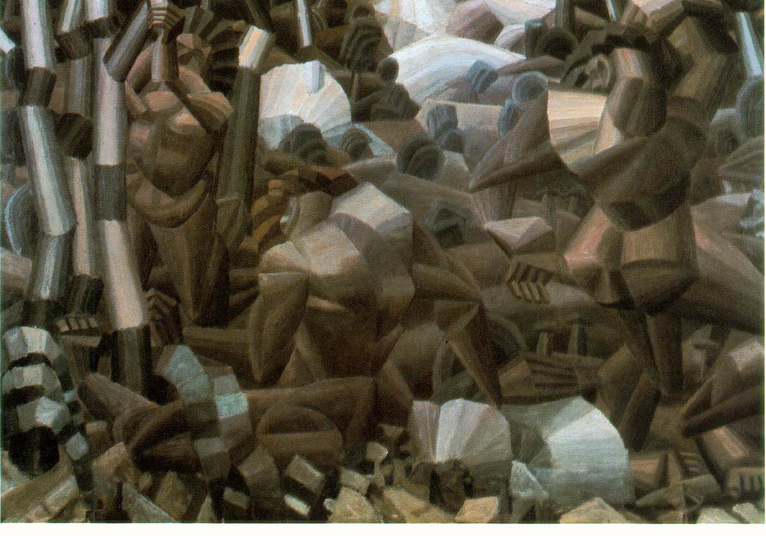 Nudes in the Forest (1909) - Fernand Léger Tablo