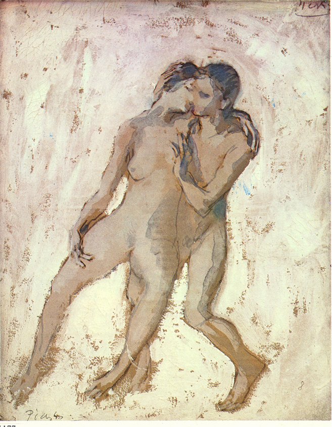 Nudes interlaces (1905) - Pablo Picasso Tablo