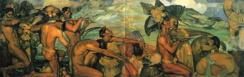 Nuestros dioses (1915) – Saturnino Herrán Tablo