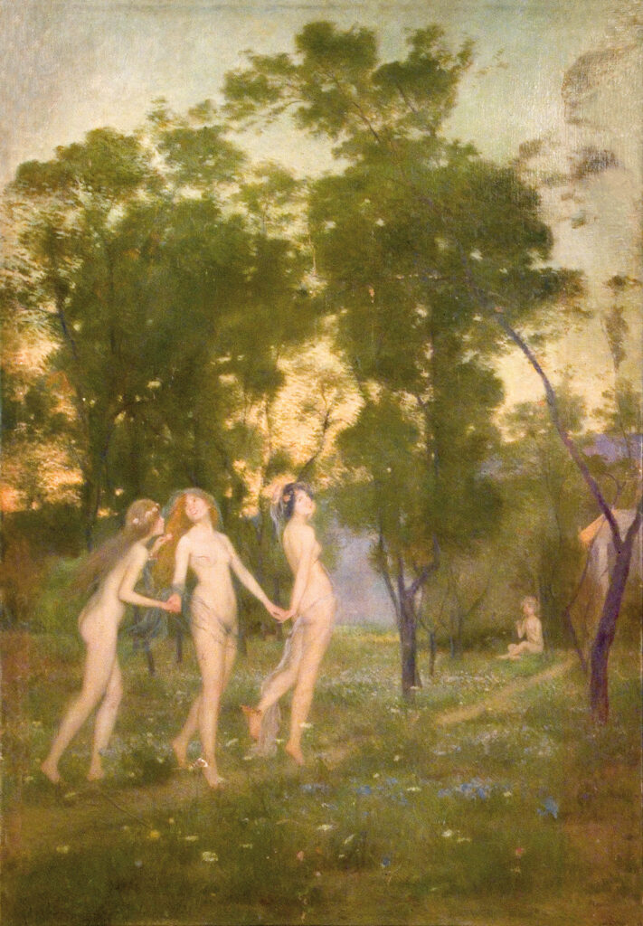 Nymphs (1904) - Joan Brull Tablo