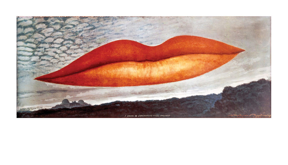 Observatory Time The Lovers (1932) – Man Ray Tablo