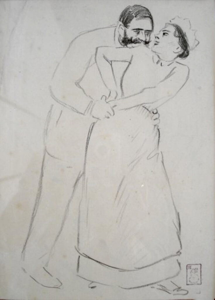 Oh my God, if we saw Mrs. - Théophile Steinlen Tablo