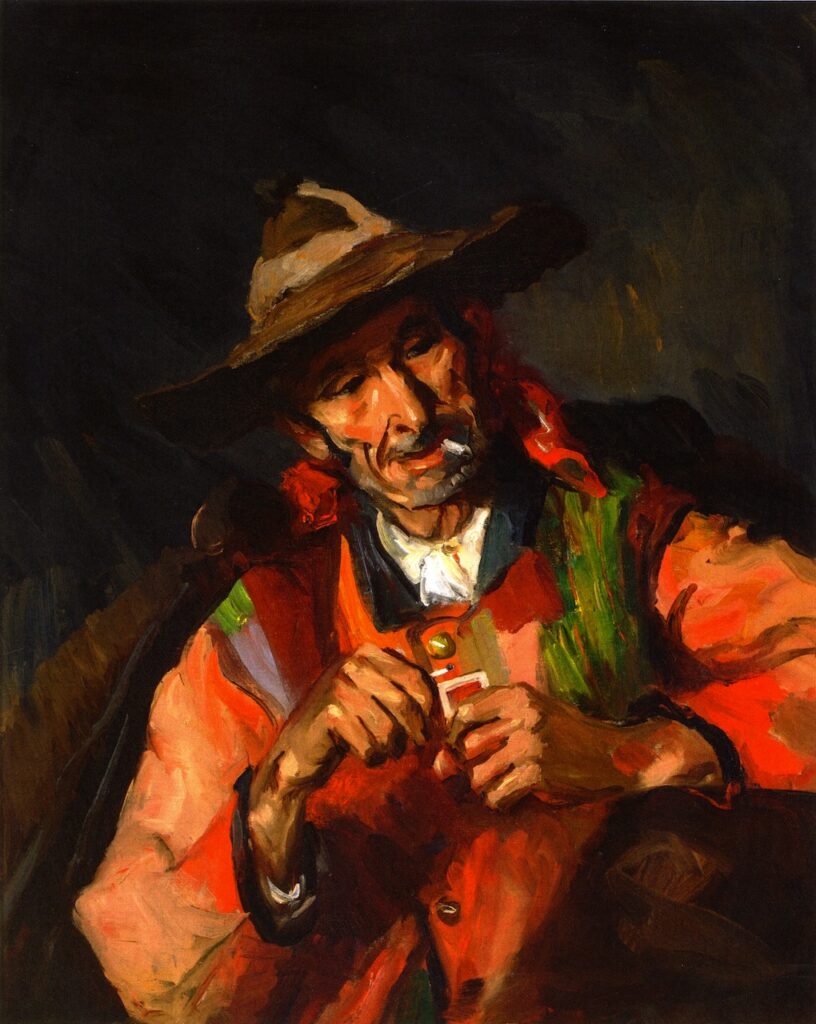 Old Spaniard (1923) - Robert Henri Tablo