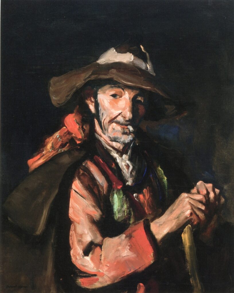 Old Spaniard (1924) - Robert Henri Tablo