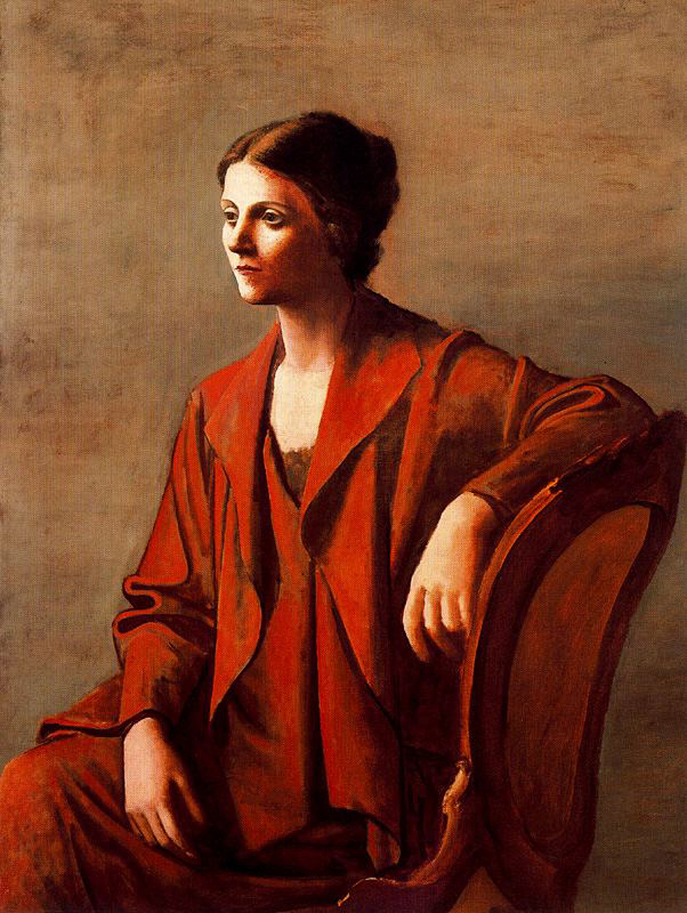 Olga (1923) - Pablo Picasso Tablo