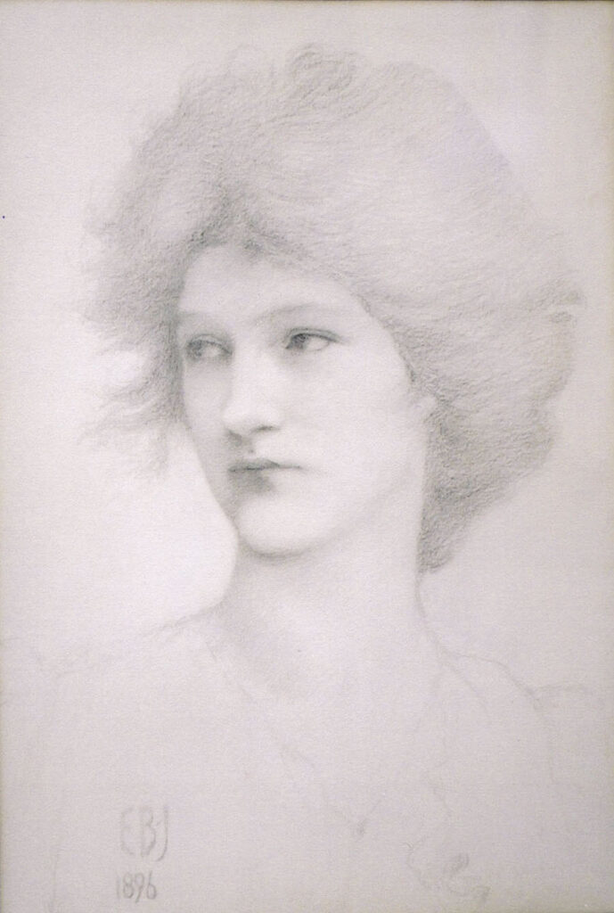Olive Maxse – Edward Burne-Jones Tablo