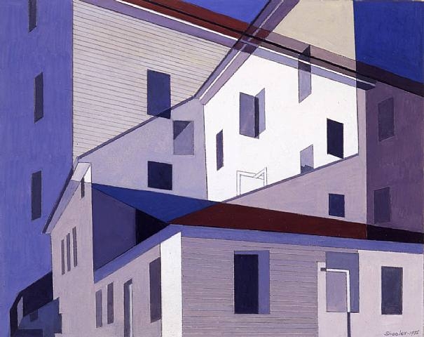On A Shaker Theme #2 - Charles Sheeler Tablo