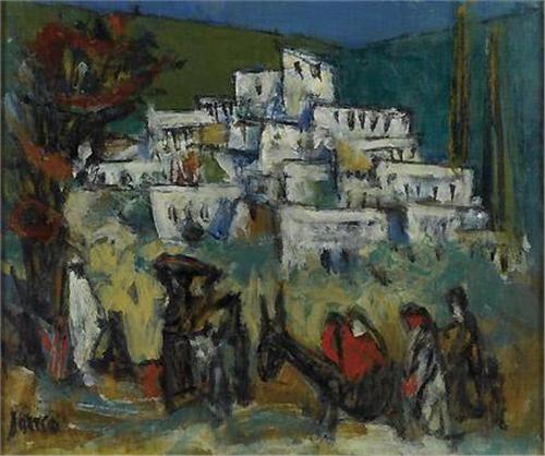On the Way to Ein Hod – Marcel Janco Tablo
