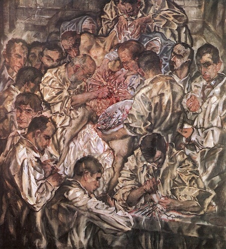 Operation (1912) – Max Oppenheimer Tablo