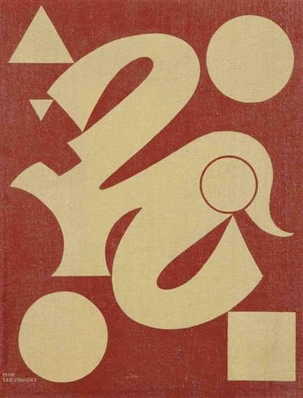 Opus 4 (1949) - Victor Servranckx Tablo