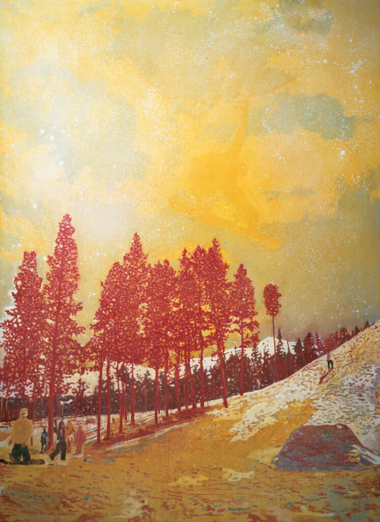 Orange - Peter Doig Tablo