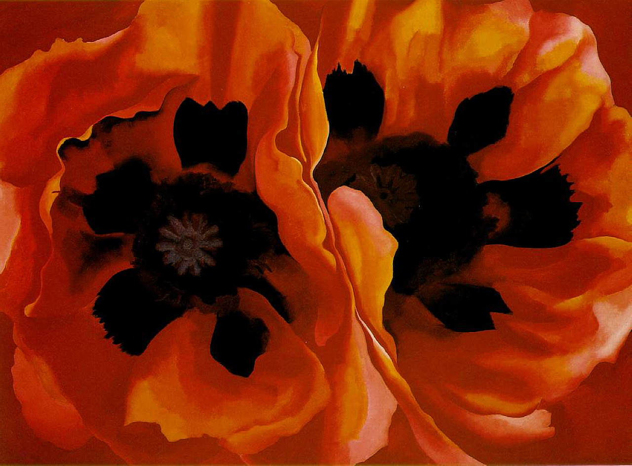 Oriental Poppies (1928) - Georgia O'Keeffe Tablo