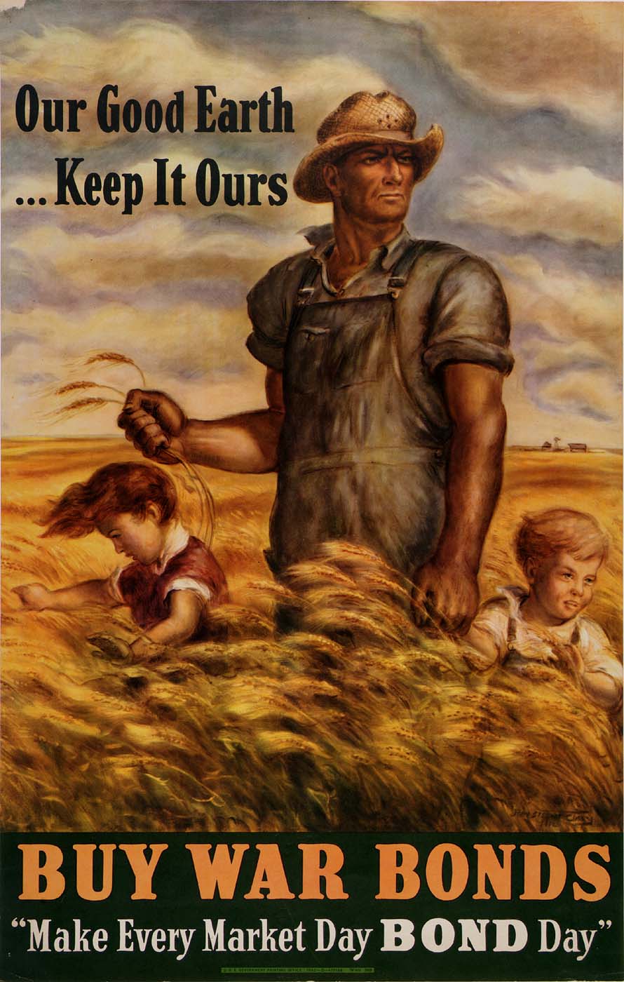 Our Good Earth. . .Keep It Ours (1942) - John Steuart Curry Tablo
