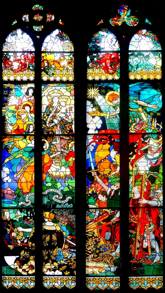 Our Lady Victorious (1896) - Józef Mehoffer Tablo