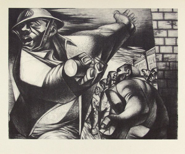 Our War (1948) – Charles Wilbert White Tablo