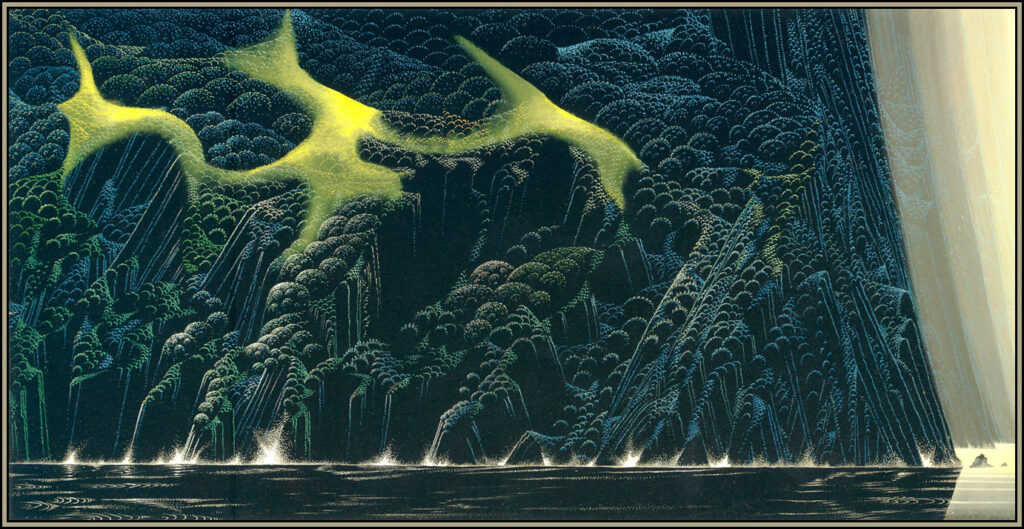 Out of the Sea – Eyvind Earle Tablo