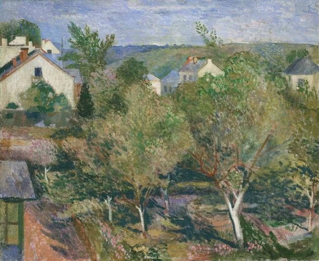 Outskirts of Krakow (1934) - Roman Selsky Tablo