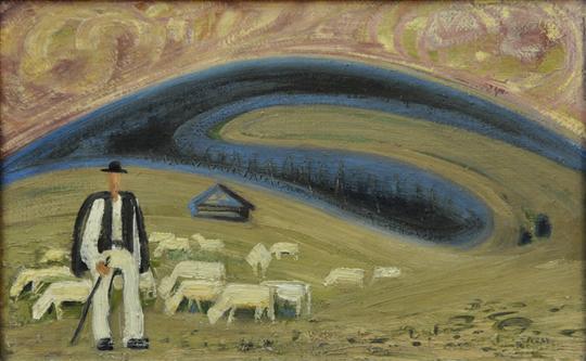 Ovčák (1935) - Josef Čapek Tablo