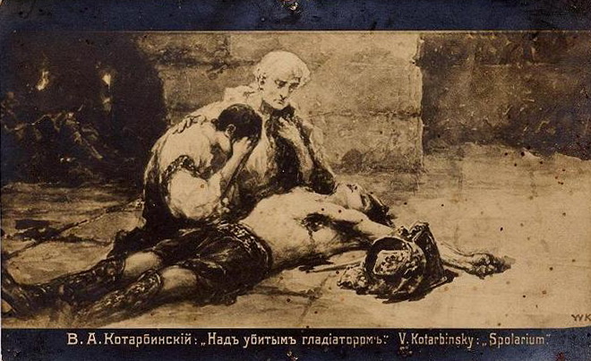 Over the Dead Gladiator – Wilhelm Kotarbinski Tablo