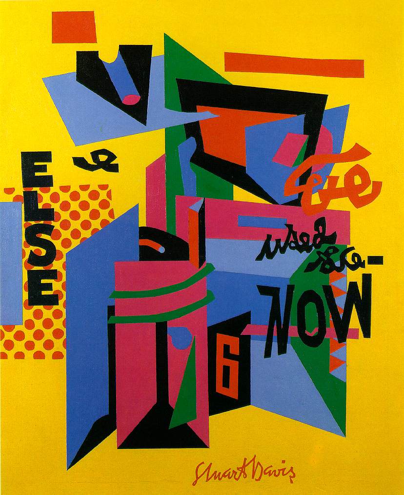 Owh! in San Pao (1951) - Stuart Davis Tablo