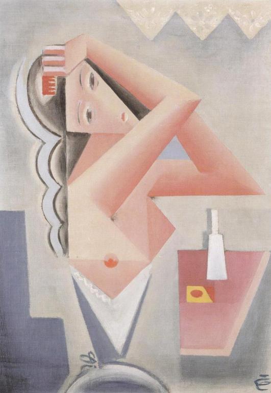 Před spaním (1920) - Josef Čapek Tablo