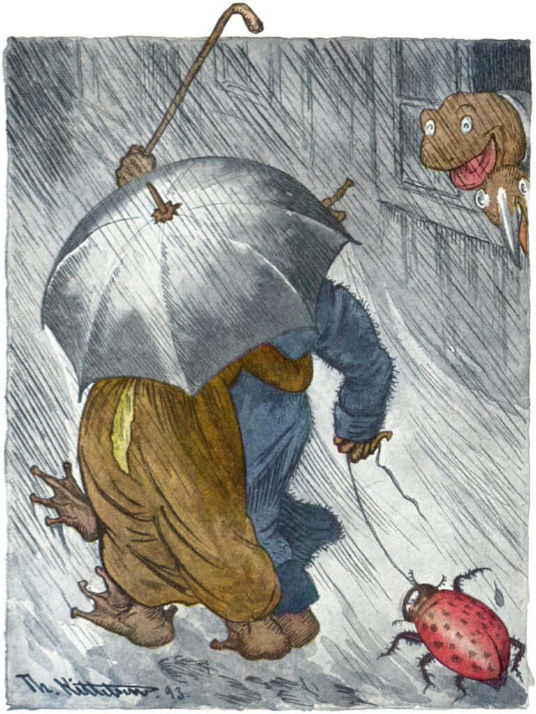 Paa Rangel (1894) - Theodor Severin Kittelsen Tablo