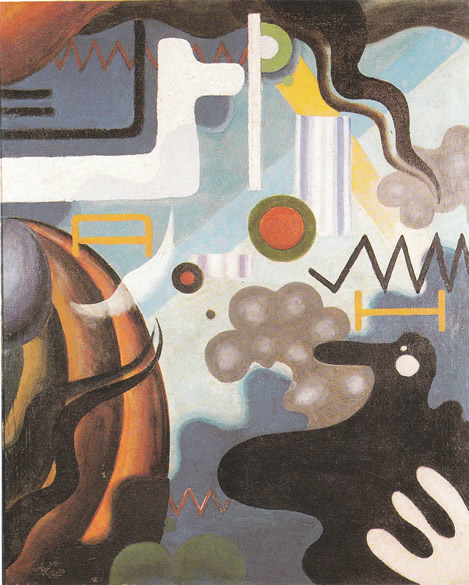 Paesaggio interiore, apertura del diaframma (1921) – Julius Evola Tablo