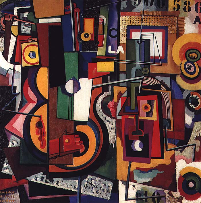 Painting (1917) - Amadeo de Souza-Cardoso Tablo