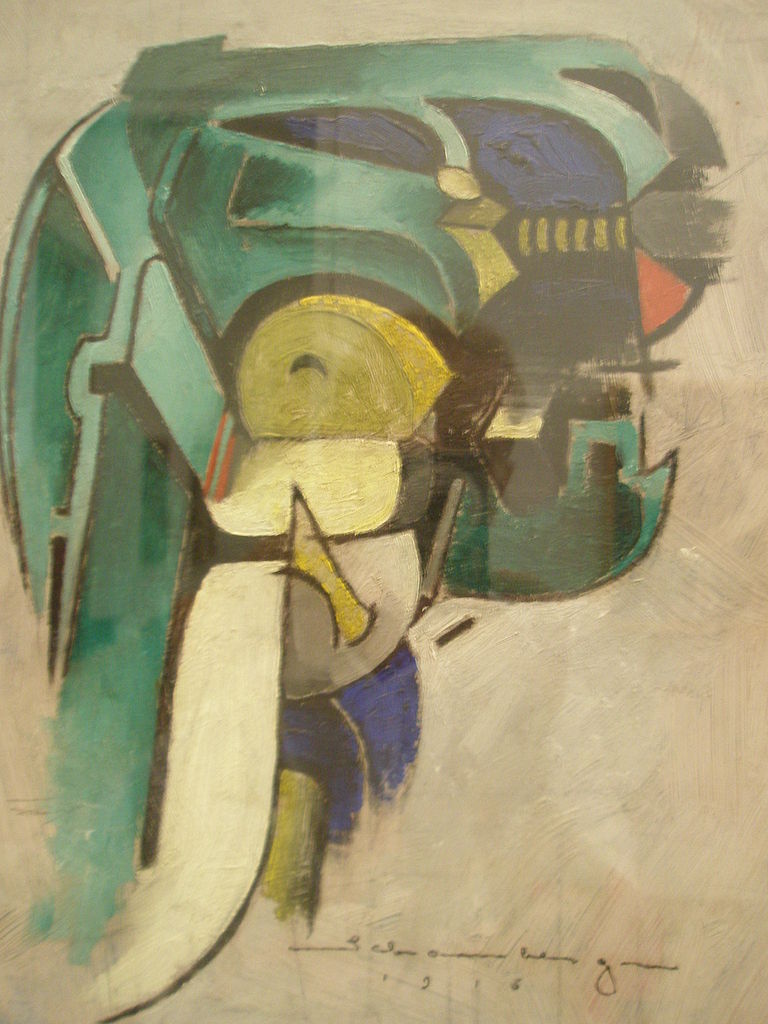 Painting IV (Mechanical Abstraction) (1916) - Morton Schamberg Tablo